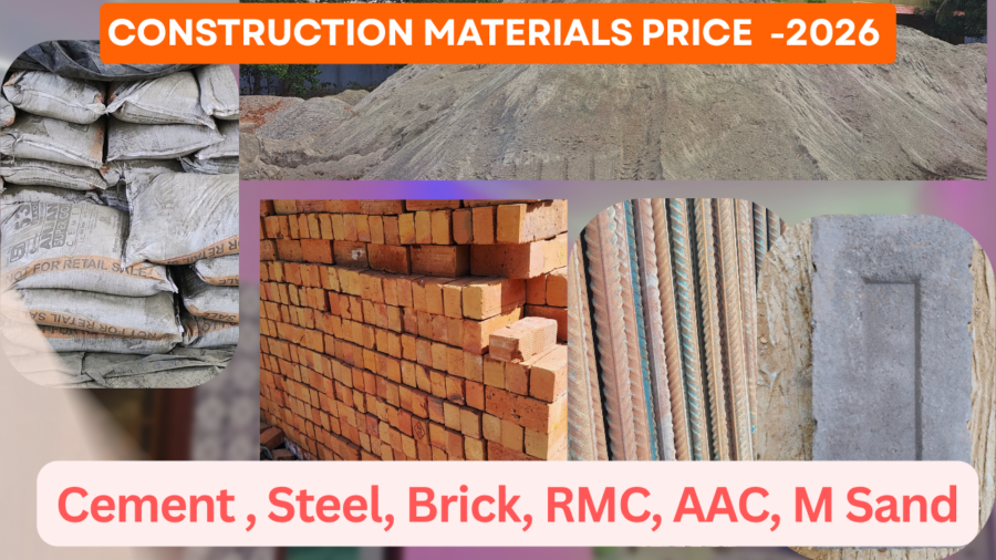 Building Materials Price List in India (2026)
