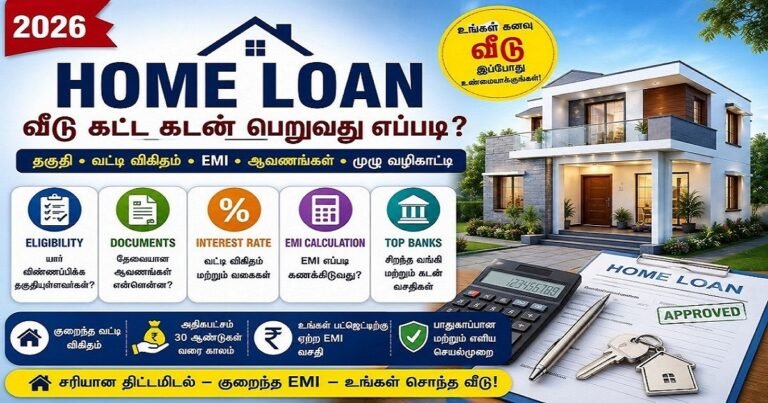 2026 Home Loan Guide Tamil – வீடு கட்ட Home Loan பெறுவது எப்படி?