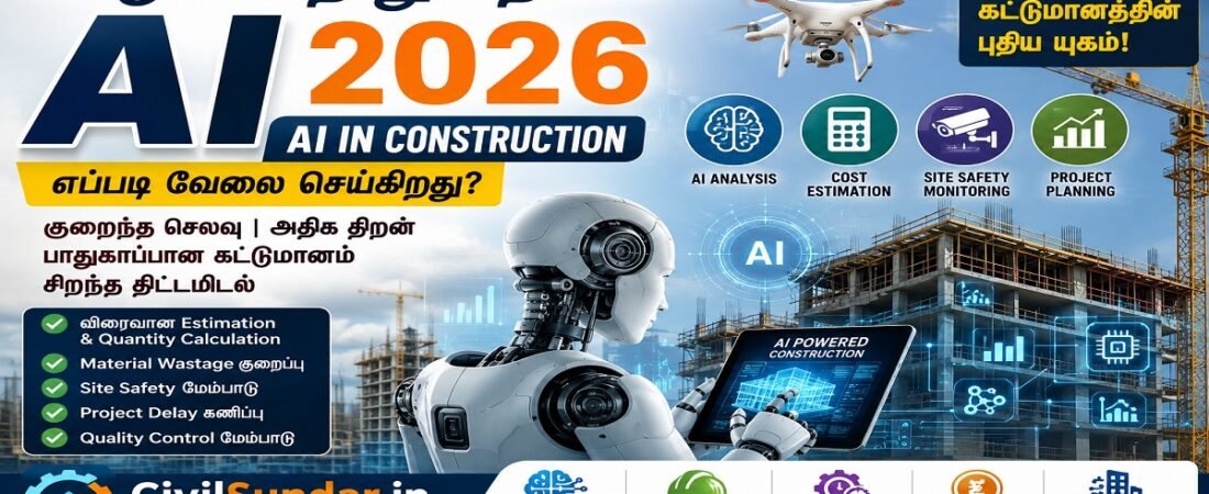AI Technology in Construction 2026: வீடு கட்டும் செலவை மிச்சப்படுத்துவது எப்படி?