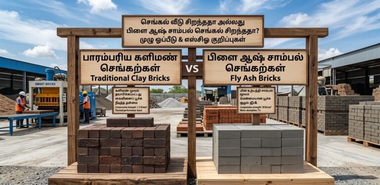 செங்கல் vs சாம்பல் செங்கல்