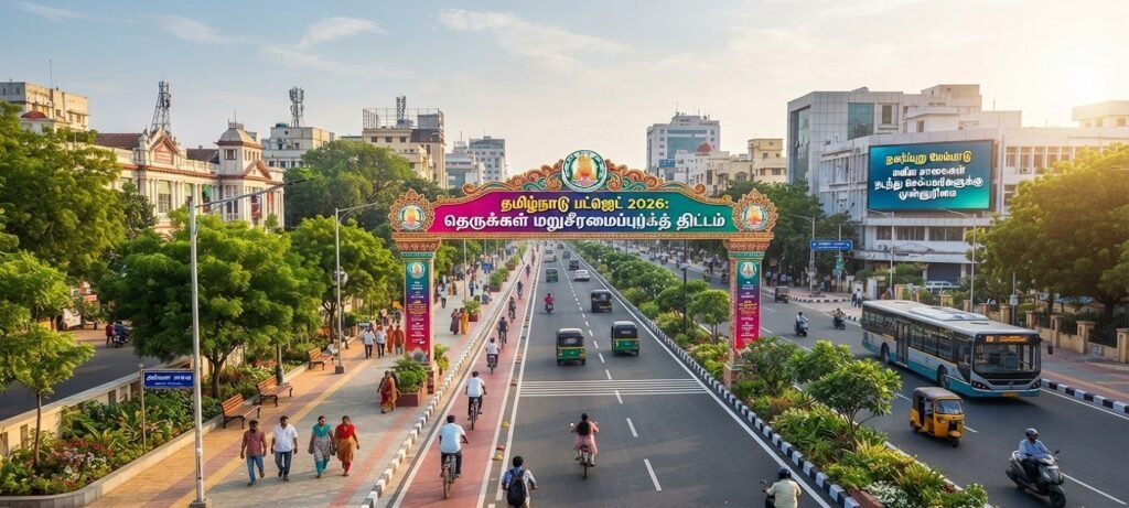 தமிழ்நாடு பட்ஜெட் 2026 தெருக்கள் மறுசீரமைப்புத் திட்டம்